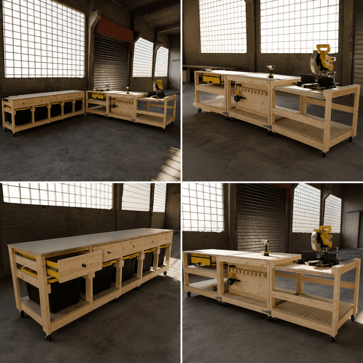 The Complete Table Saw Workbench Collection